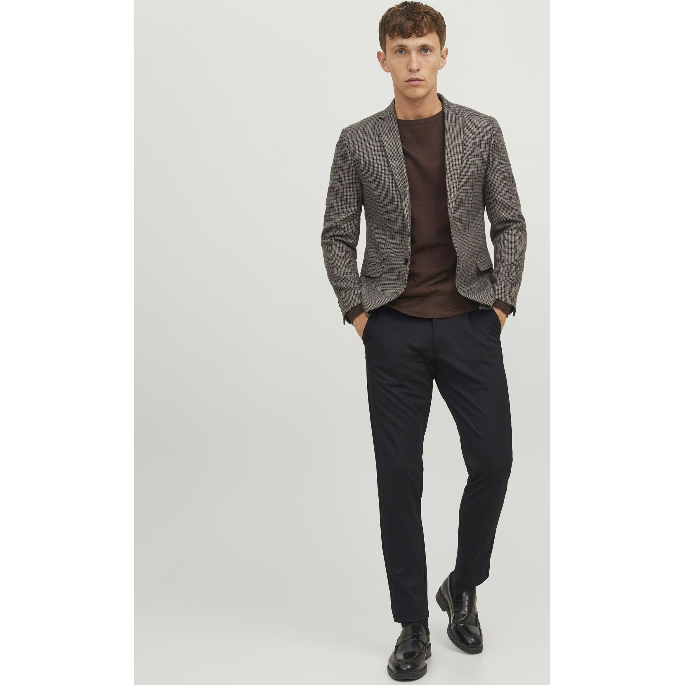 JACK & JONES Kelnės vyrams, Juoda, JPSTMARCO JJCOOPER CHI 5