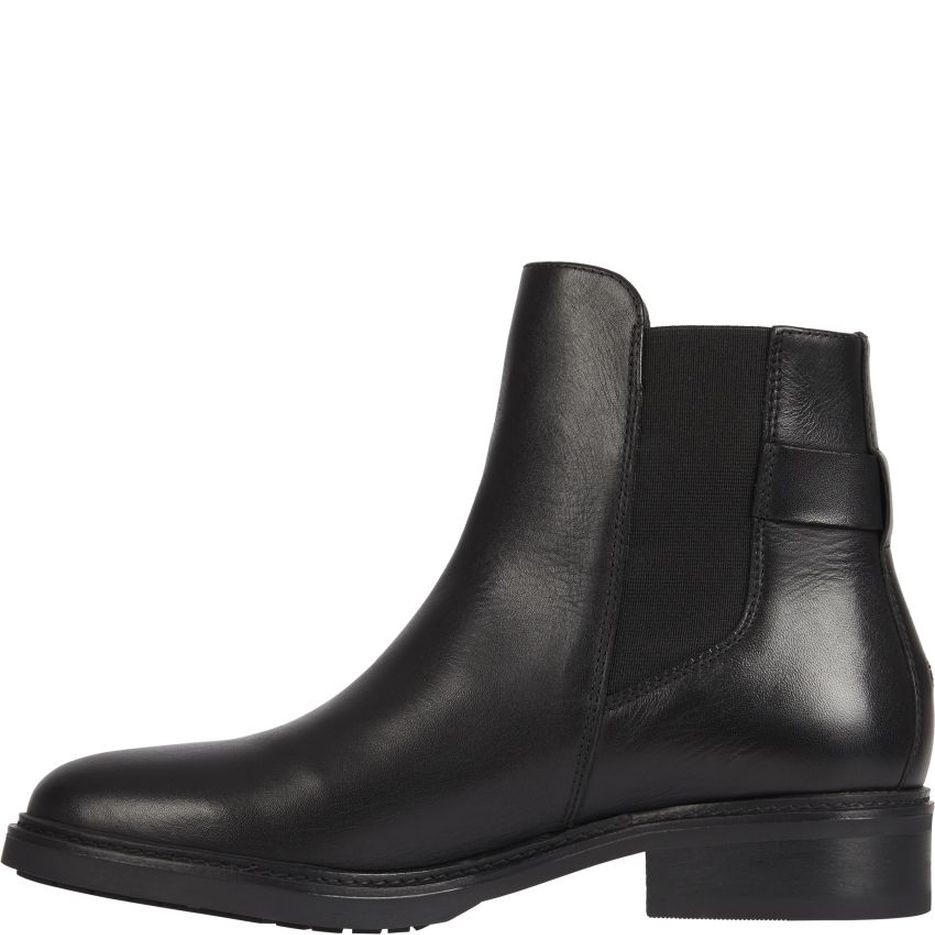 TOMMY HILFIGER Aulinukai moterims, Juoda, FLAT BOOT 6