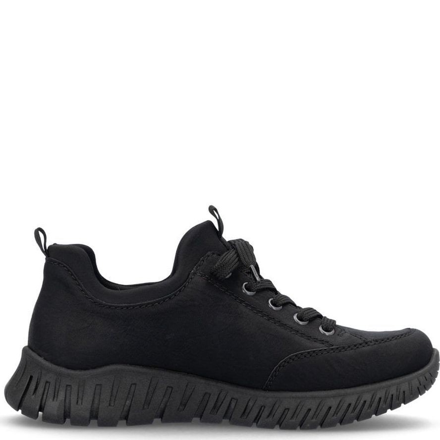 RIEKER Laisvalaikio bateliai moterims, Juoda, Ladies shoes 3