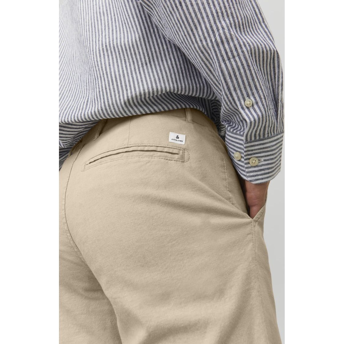 JACK & JONES Kelnės vyrams, Ruda, Jpstollie pants 6