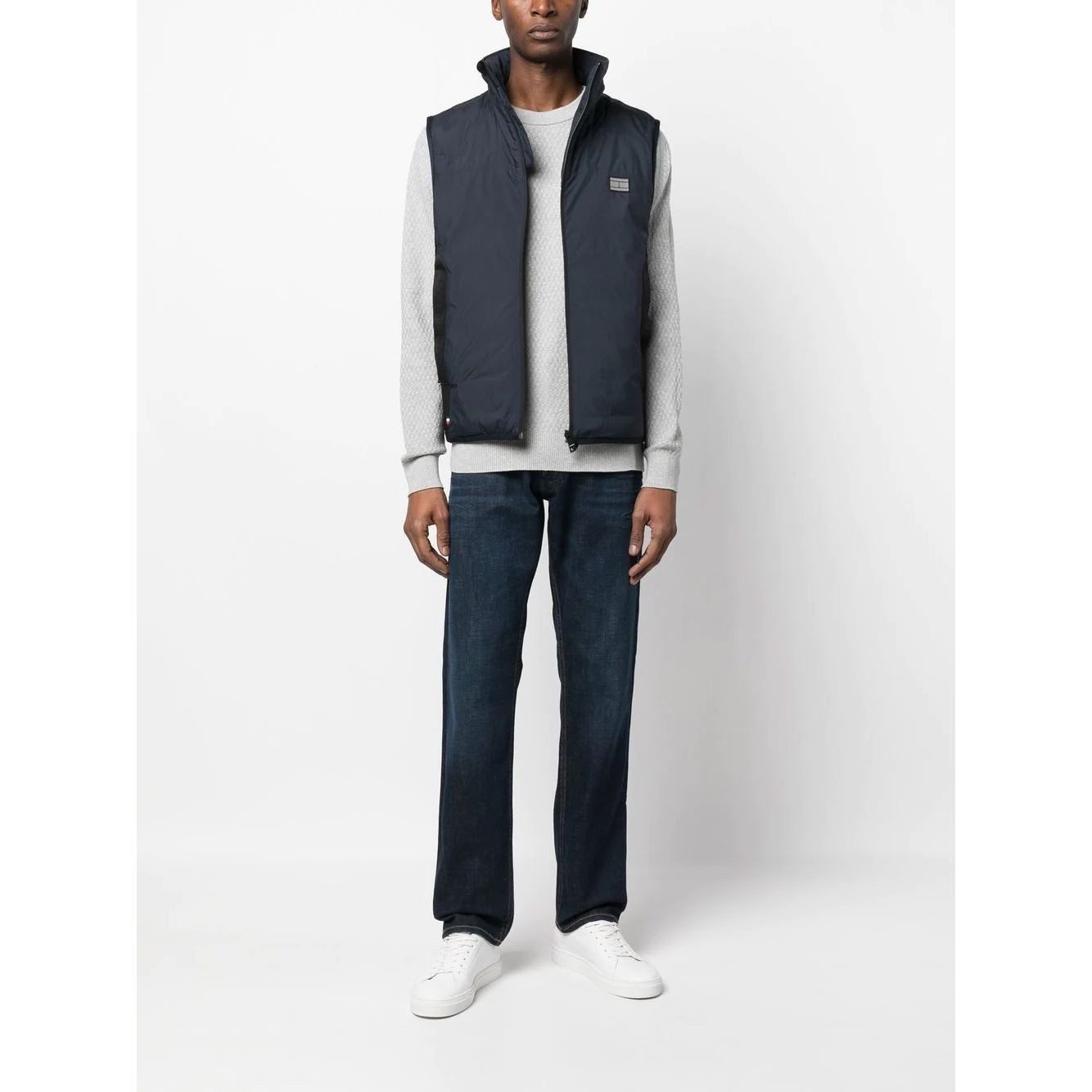 TOMMY HILFIGER Pūkinė liemenė vyrams, Mėlyna, Tech essentials vest 2