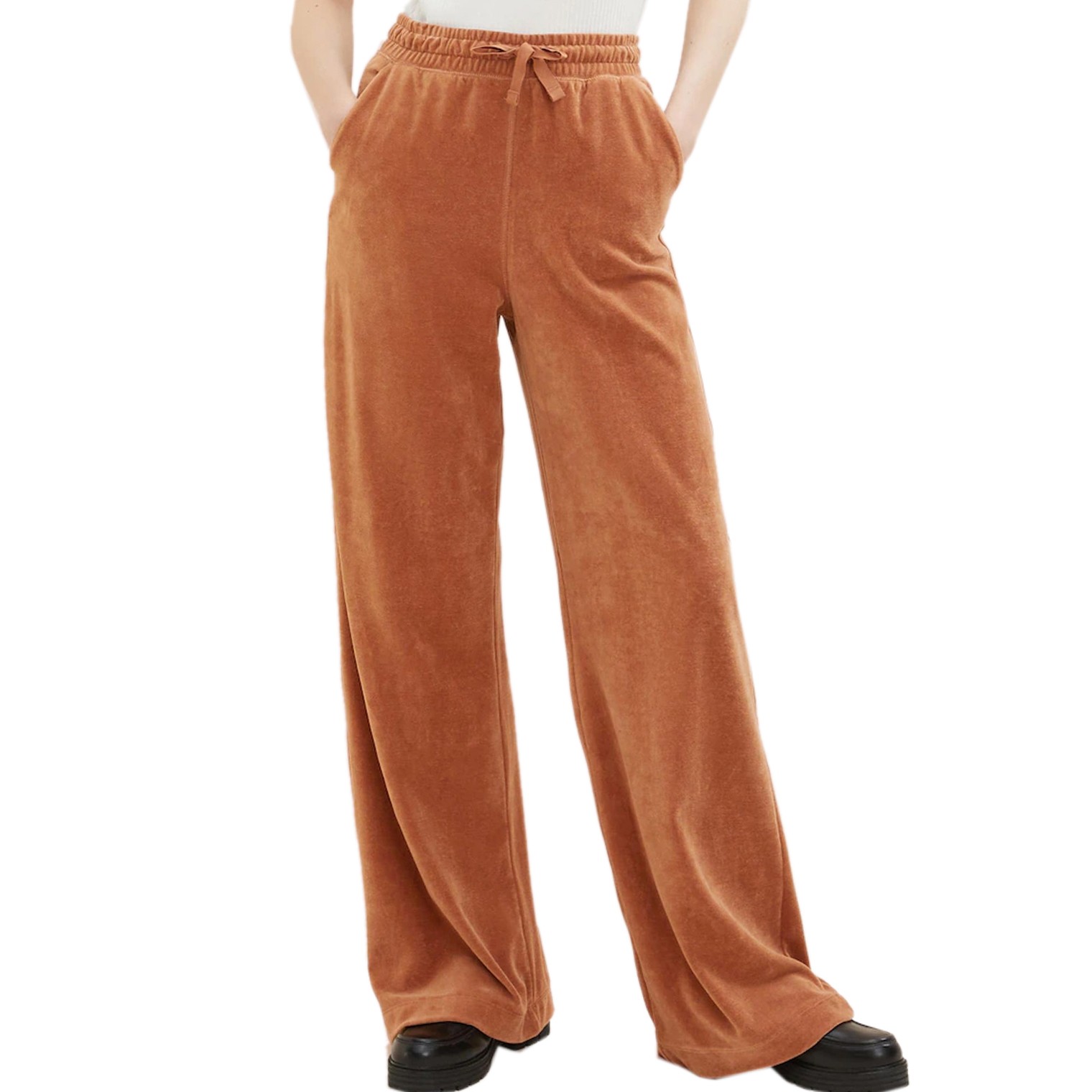 TOM TAILOR Kelnės moterims, Ruda, Kelnės 1