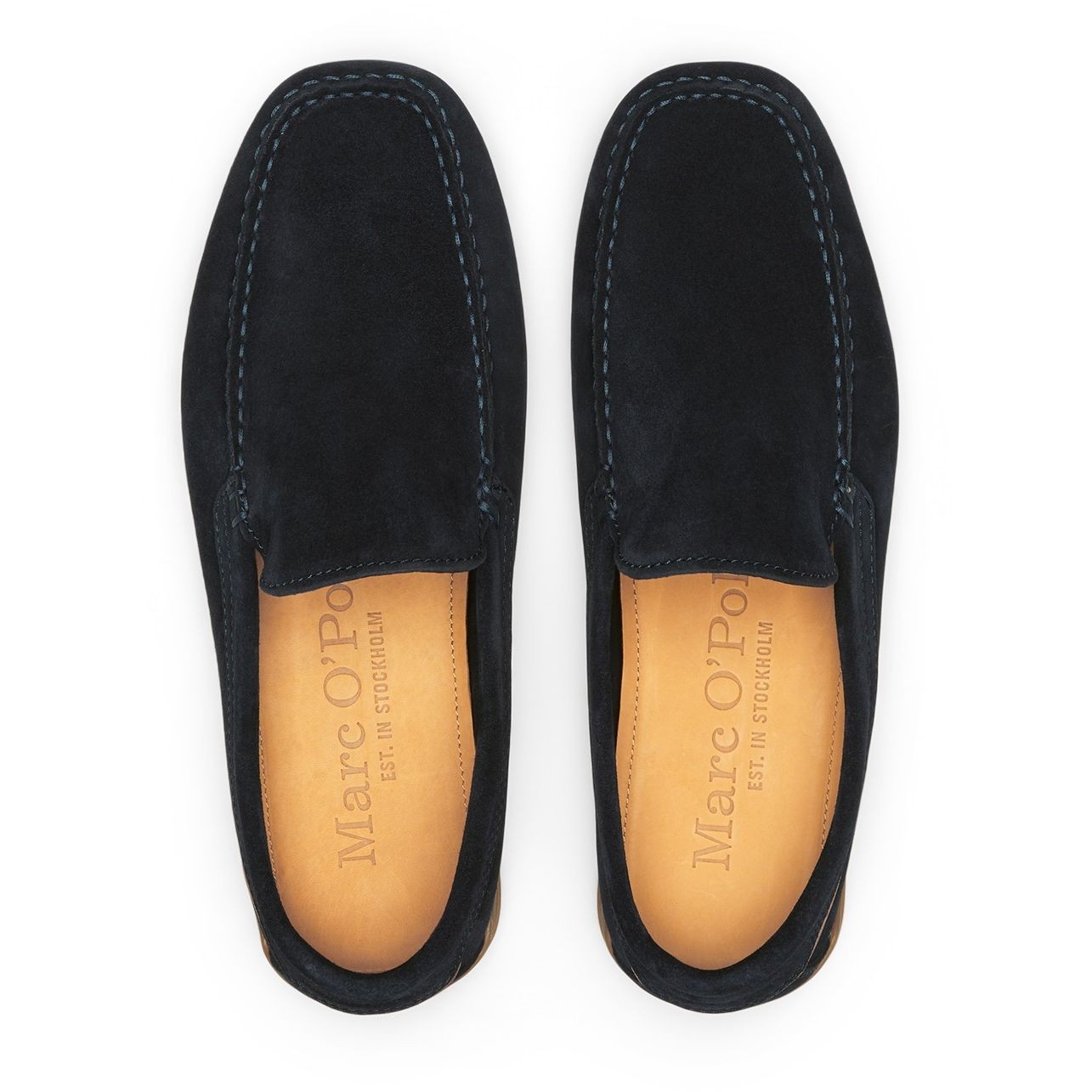 MARC O'POLO Mokasinai vyrams, Mėlyna, Sven  mocasins 3