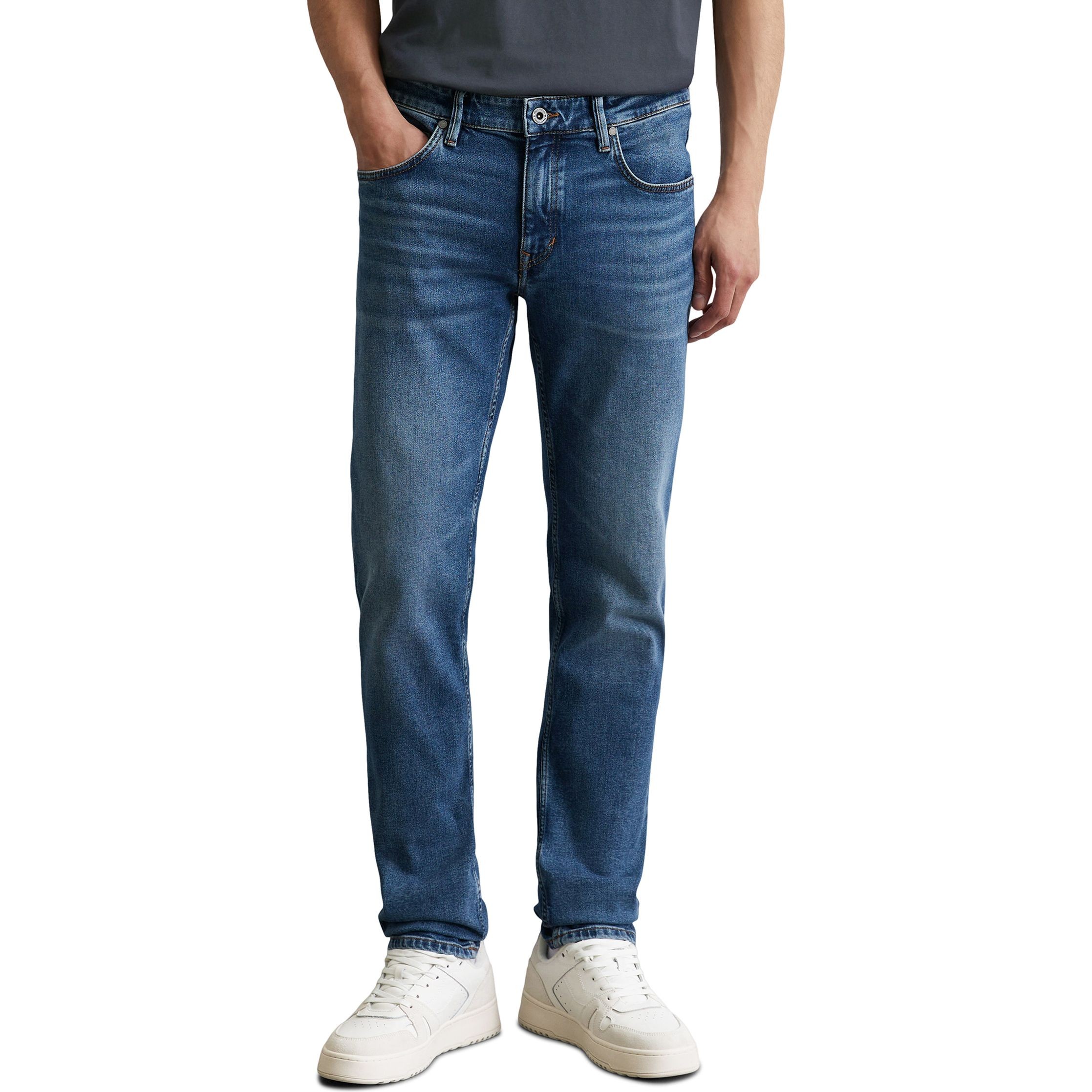 MARC O'POLO Tiesūs džinsai vyrams, Mėlyna 2
