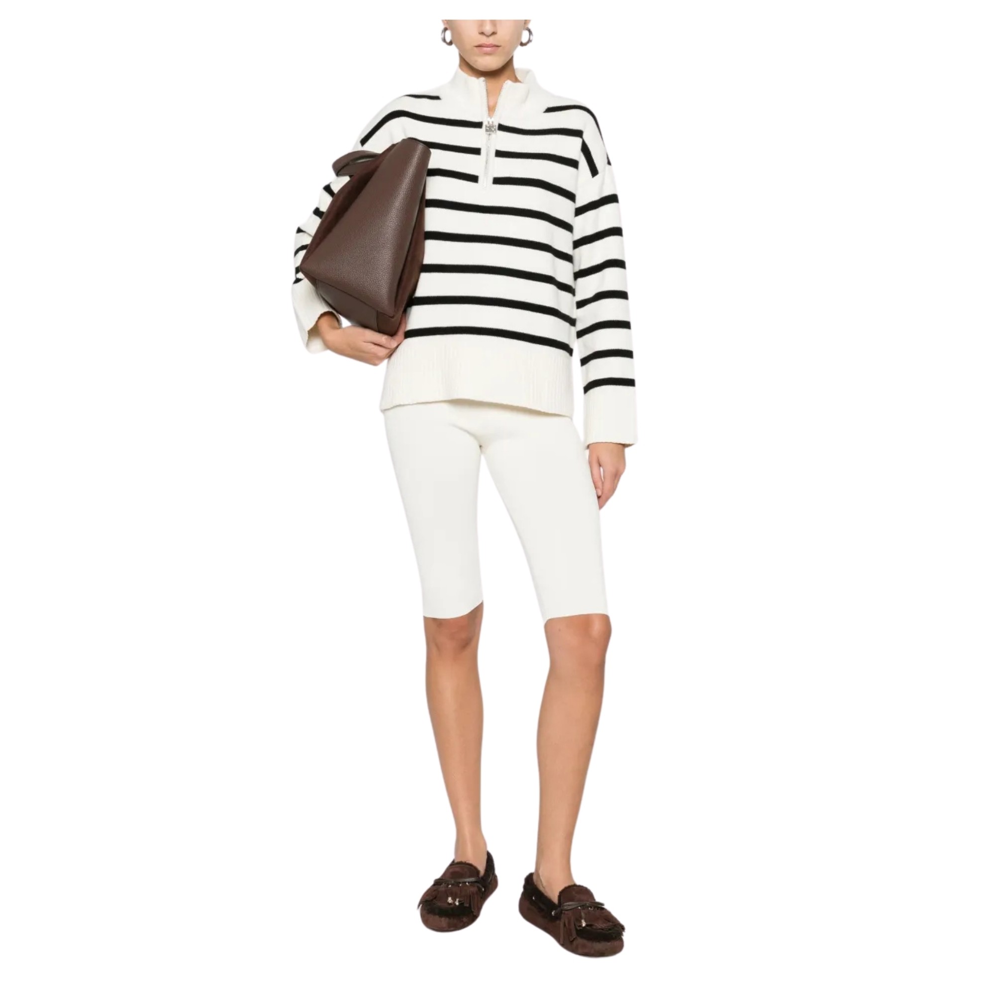 DKNY Megztinis moterims, Marga, Long sleeved 1/4 zip 4