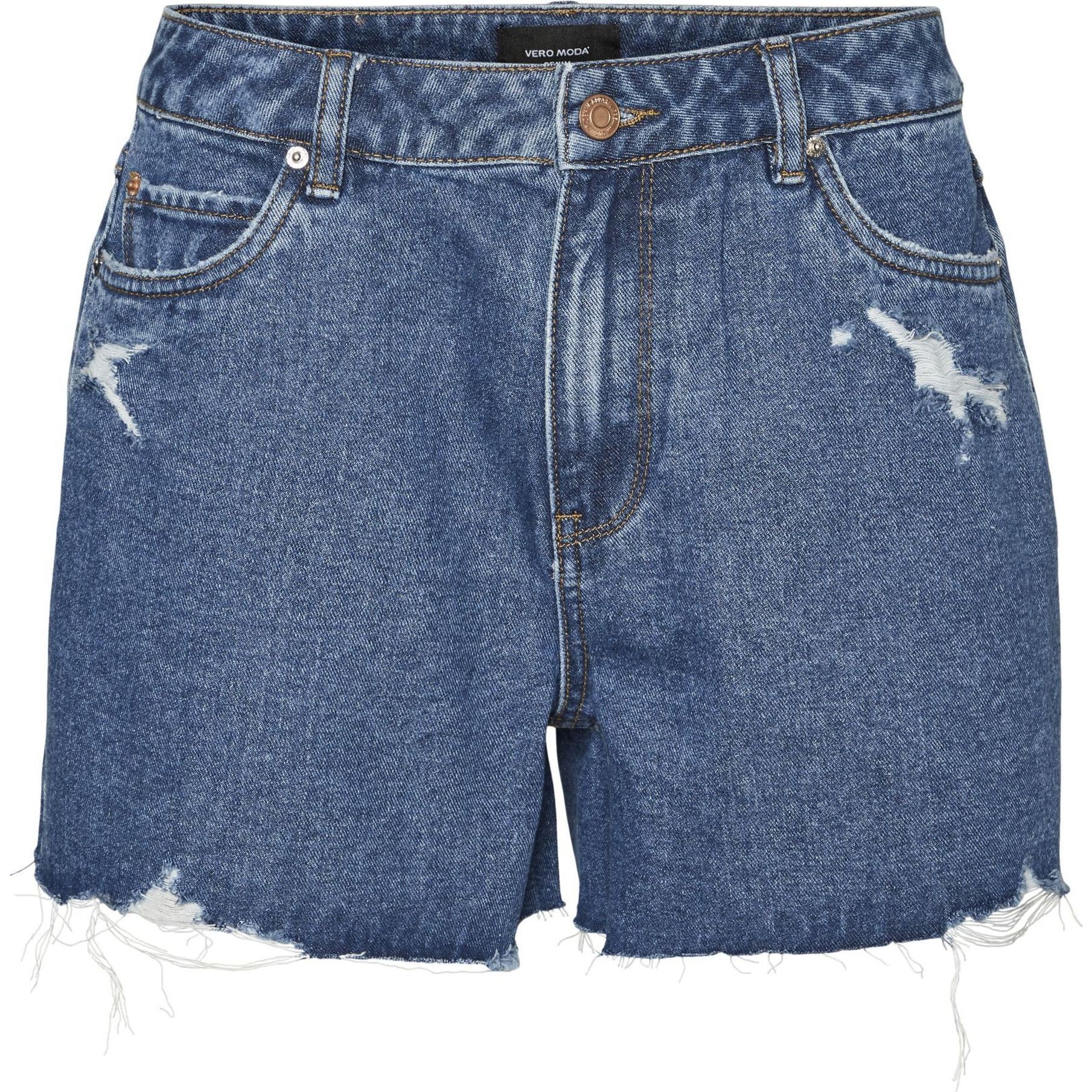 VERO MODA Šortai moterims, Mėlyna, VMZURI HR LOOSE SHORT 1