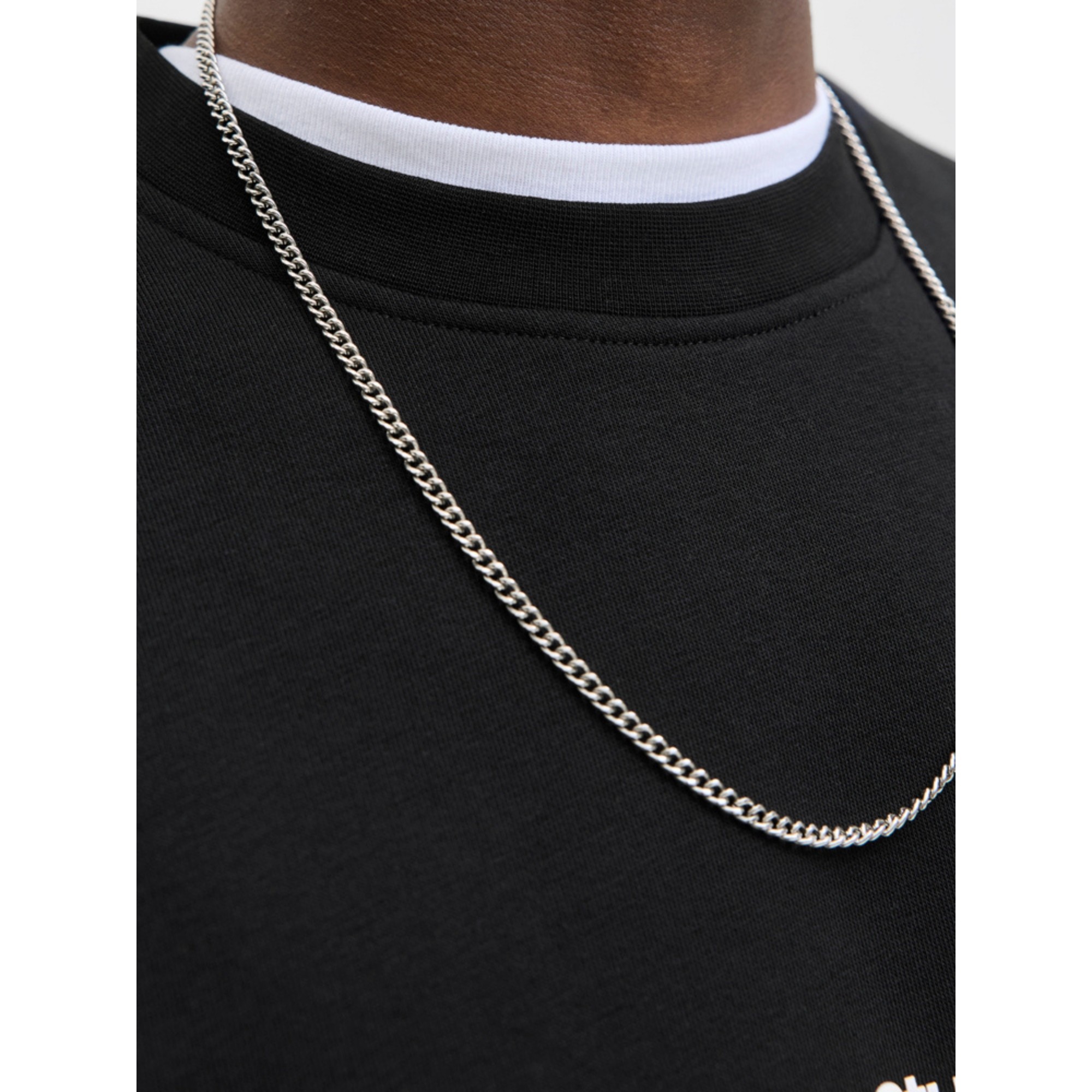 JACK & JONES Megztinis vyrams, Juoda, Soho sweat crew neck 5