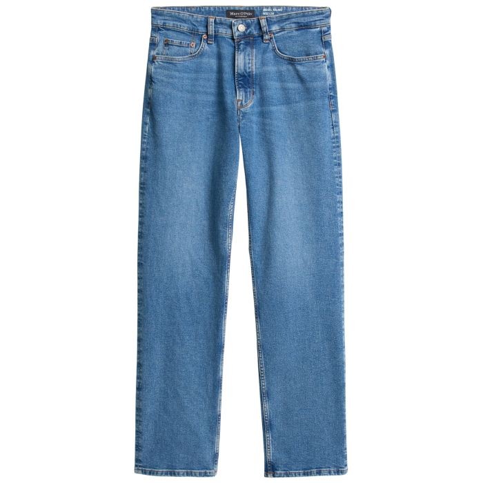 MARC O'POLO Tiesūs džinsai vyrams, Mėlyna, 620923012158 Straight