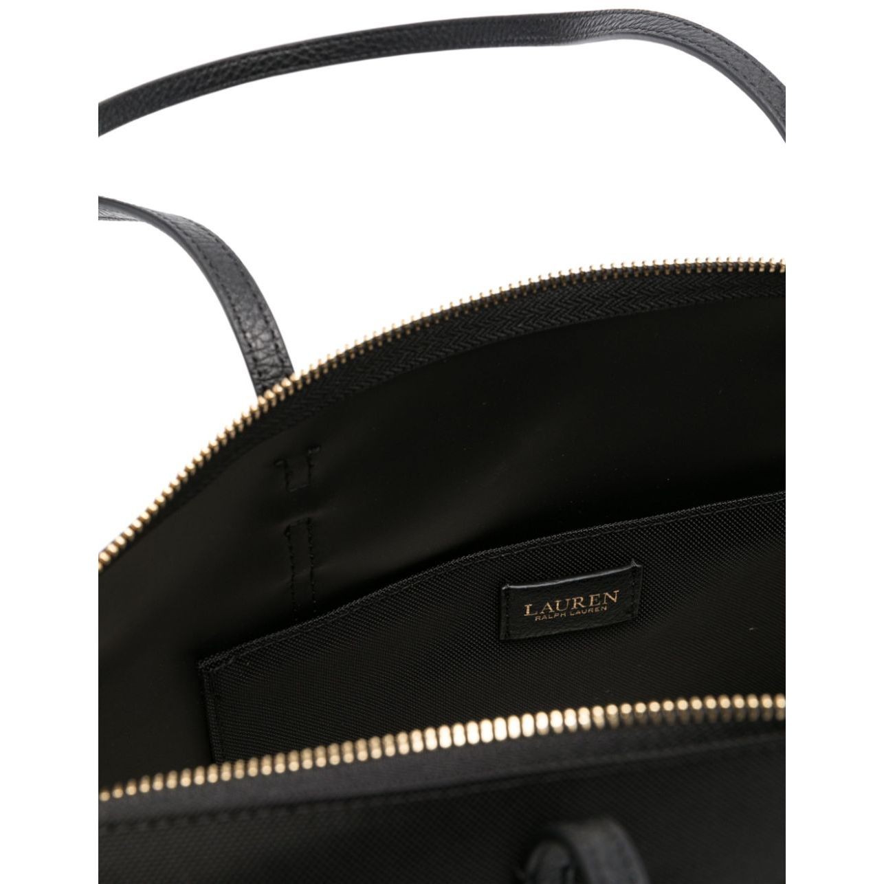 LAUREN RALPH LAUREN Pirkinių krepšys moterims, Juoda, Keaton 31 tote bag 4