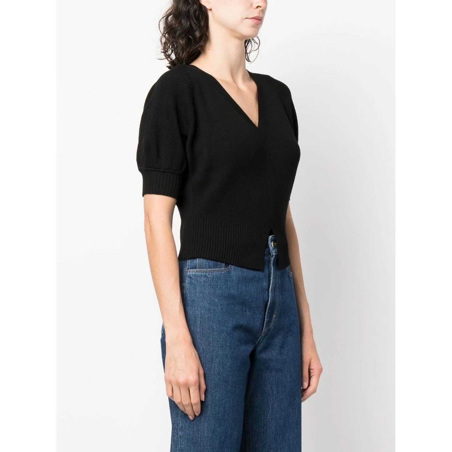 ULLA JOHNSON Palaidinės moterims, Juoda, Eila Top 2