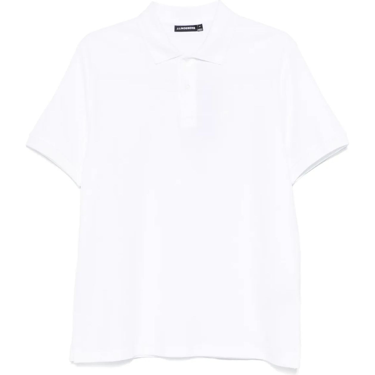 J.LINDEBERG Polo marškiniai trumpos rank. vyrams, Balta, Rudy slim polo pique