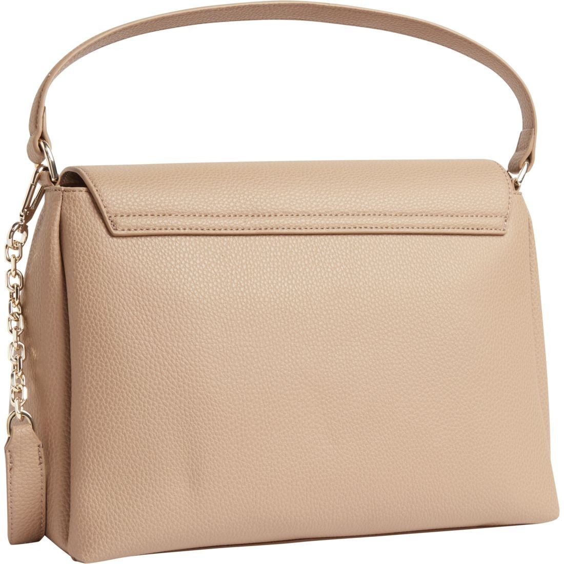 CALVIN KLEIN Rankinė per petį moterims, Ruda, Re-lock tote flap 2