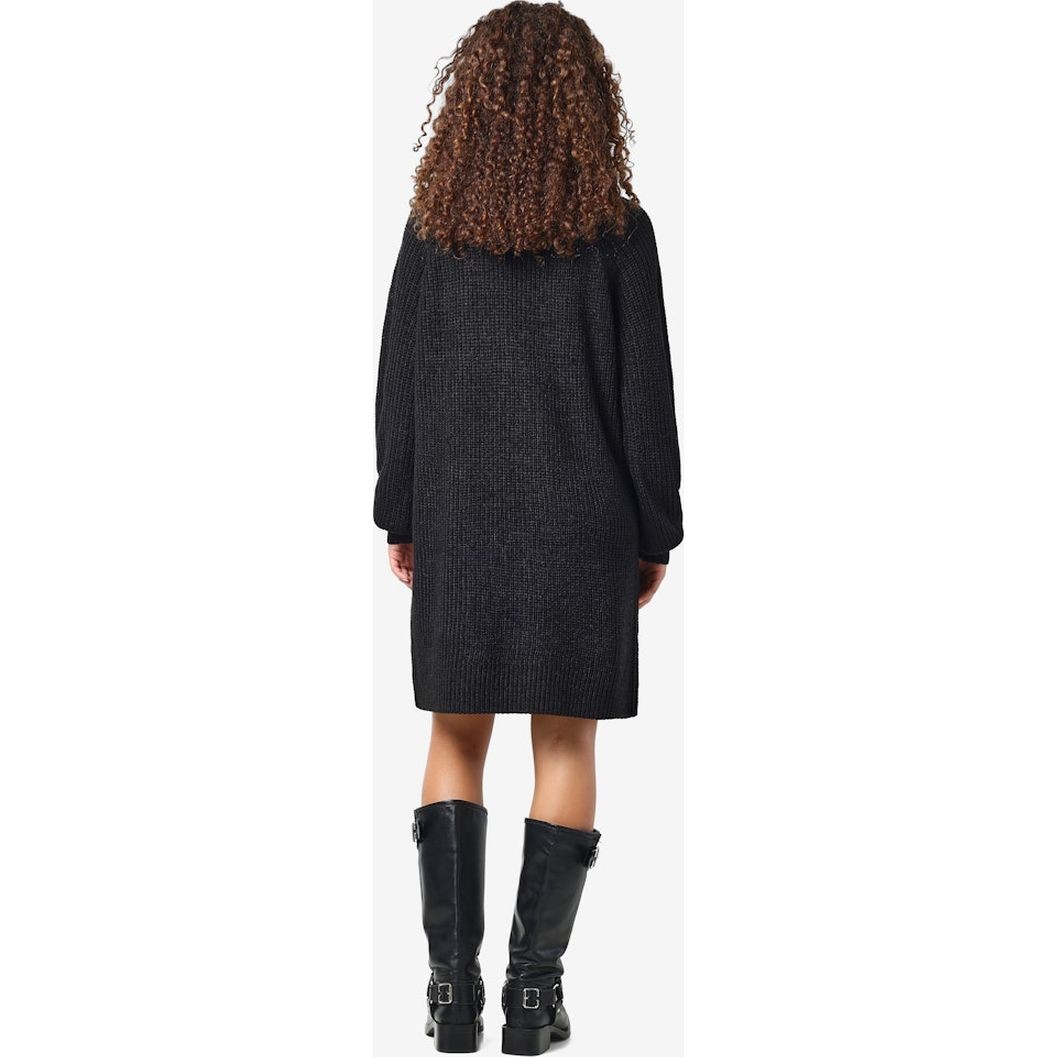 NOISY MAY Megzta suknelė moterims, Juoda, Timmy knit dress 4