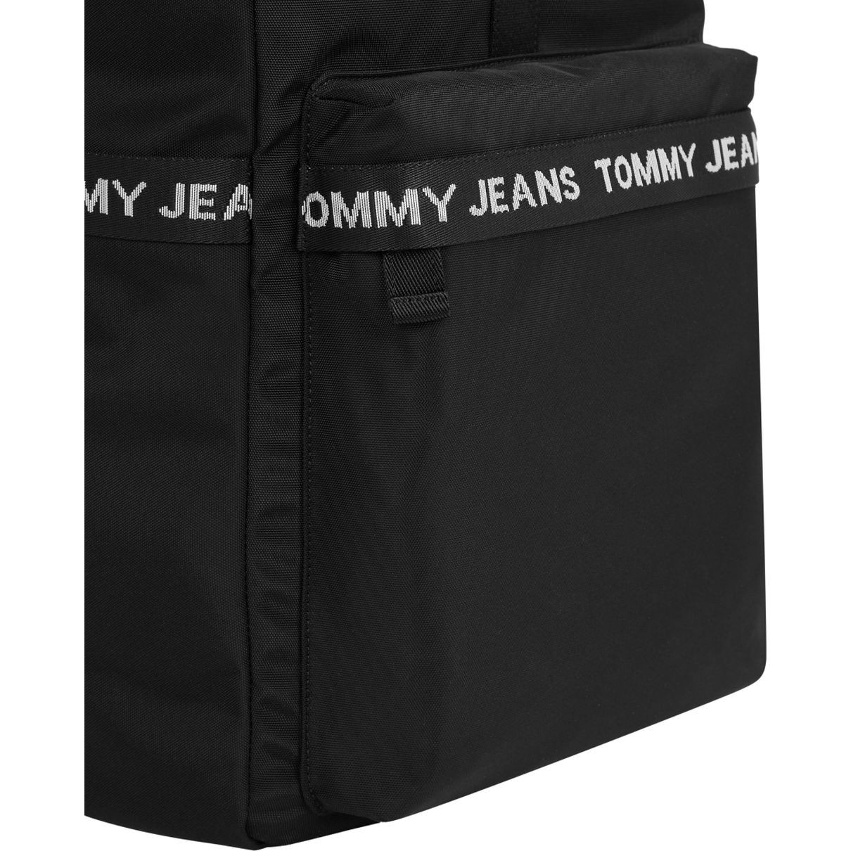 TOMMY JEANS Kuprinė vyrams, Juoda, Essential rolltop backpack 3