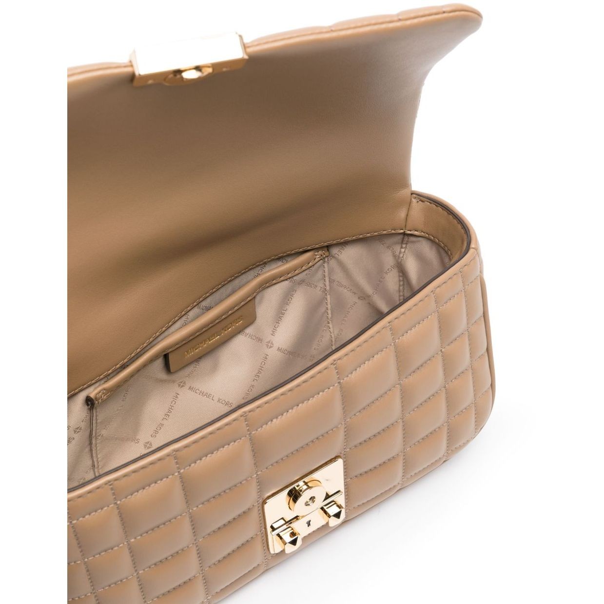 MICHAEL KORS Rankinė per petį moterims, Raudona, Lg conv chain shldr 4