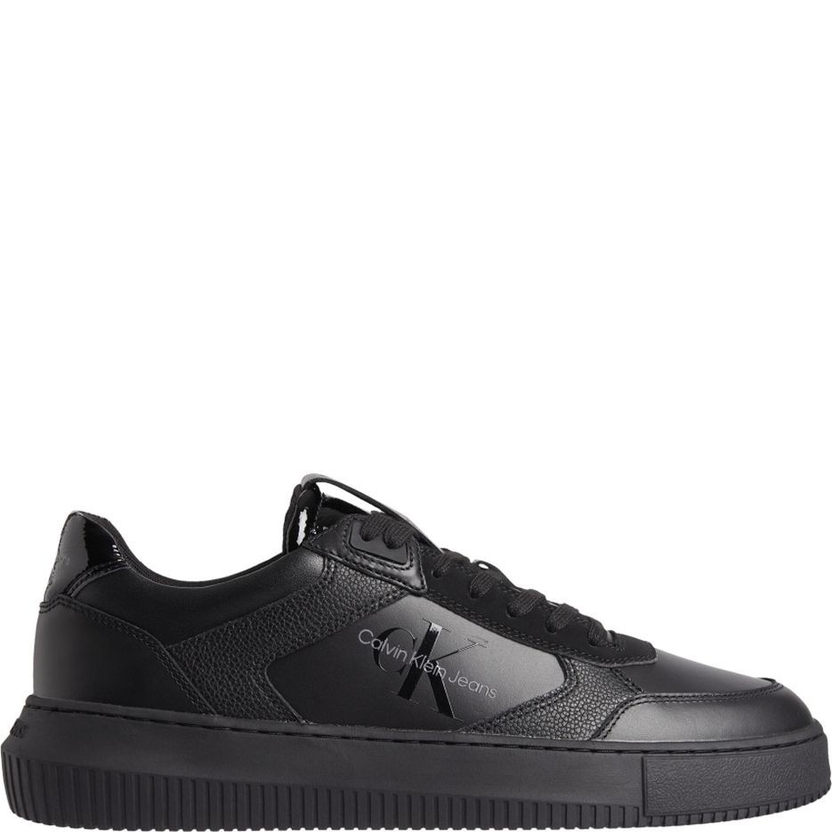 CALVIN KLEIN JEANS Sportiniai bateliai vyrams, Juoda, CHUNKY CUPSOLE LTH-PU MONO 2