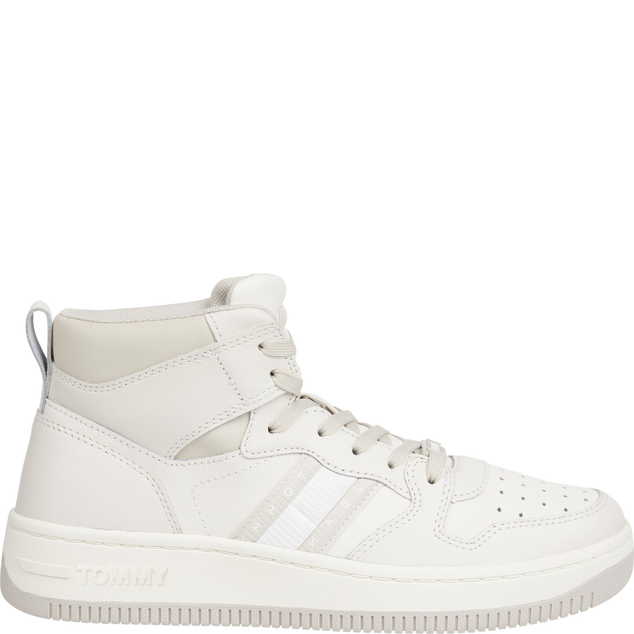 TOMMY JEANS Aulinukai moterims, Balta, Retro basket mix booties 2