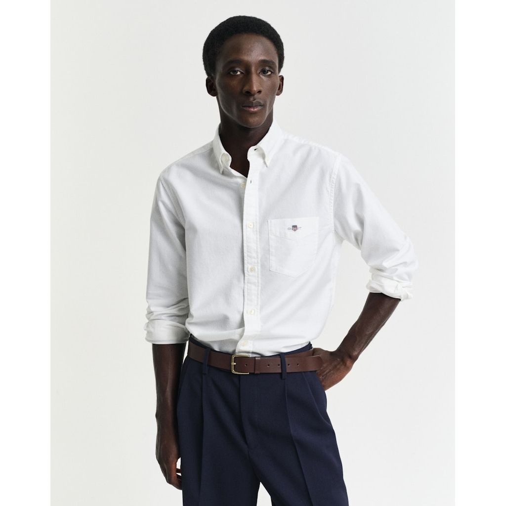 GANT Marškiniai vyrams, Balta 2