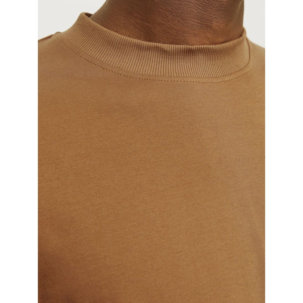 JACK & JONES Marškinėliai vyrams, Ruda, Chad branding 4