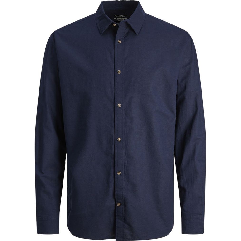 JACK & JONES Marškiniai vyrams, Mėlyna, Jjesummer shirts 1