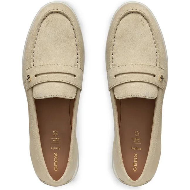 GEOX Mokasinai moterims, Smėlio, Xand mocasins 3