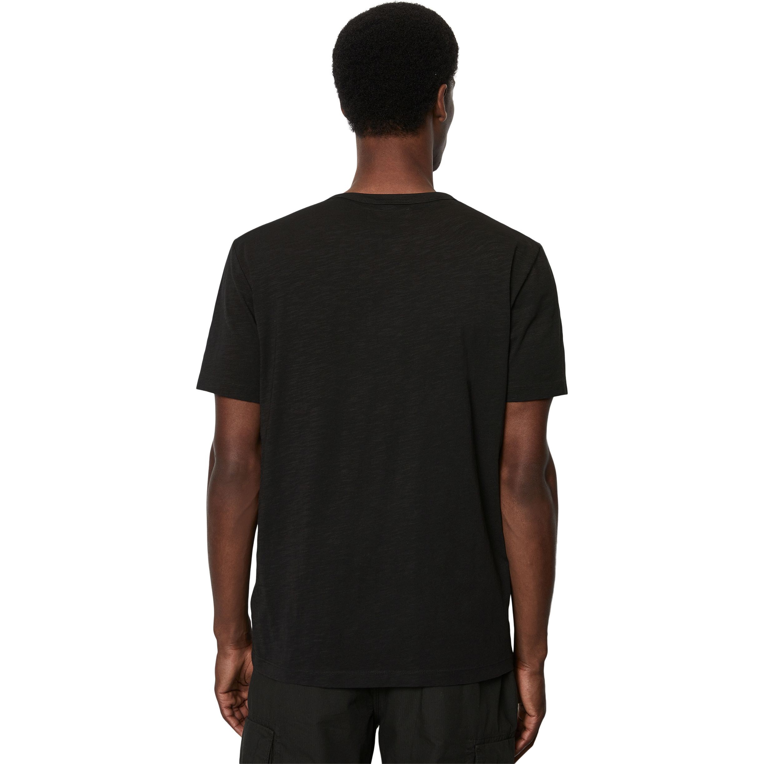 MARC O'POLO Marškinėliai vyrams, Juoda 3