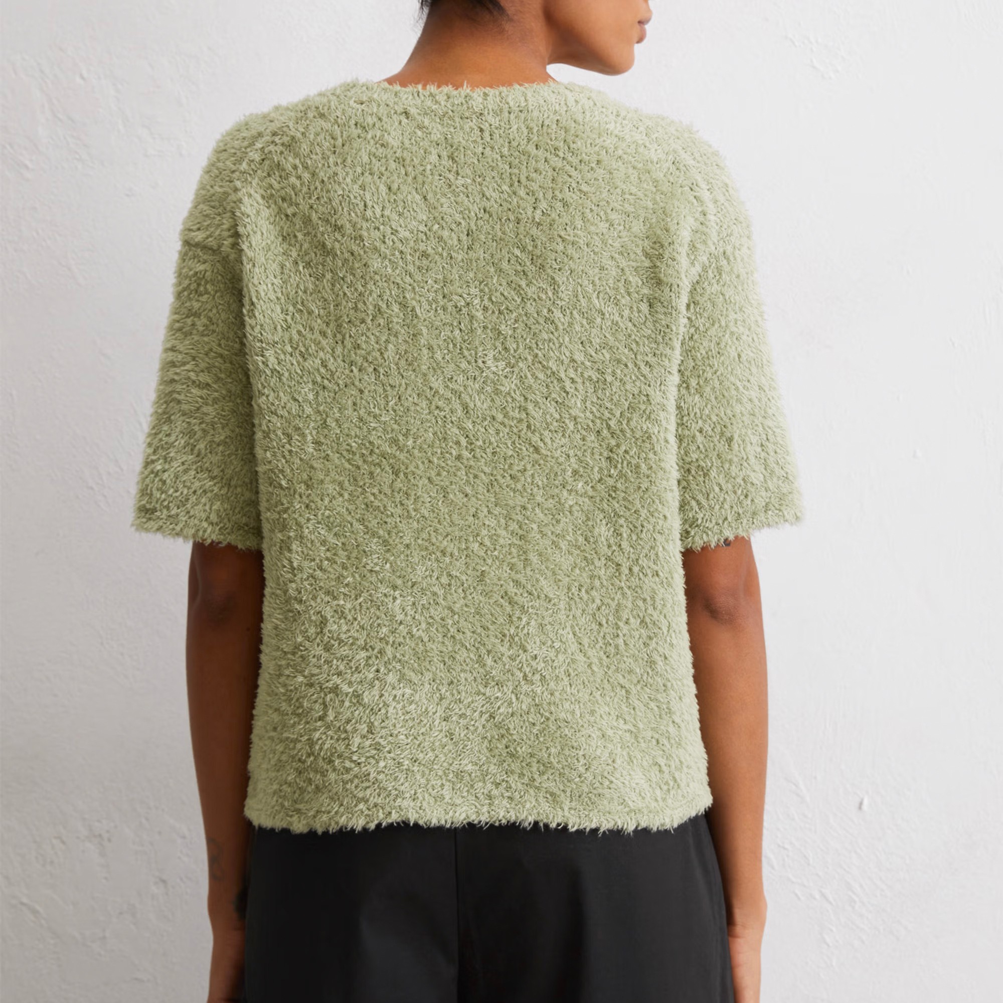 MARC O'POLO Megzta palaidinė moterims, Žalia, 506604562011 Knit Top 5