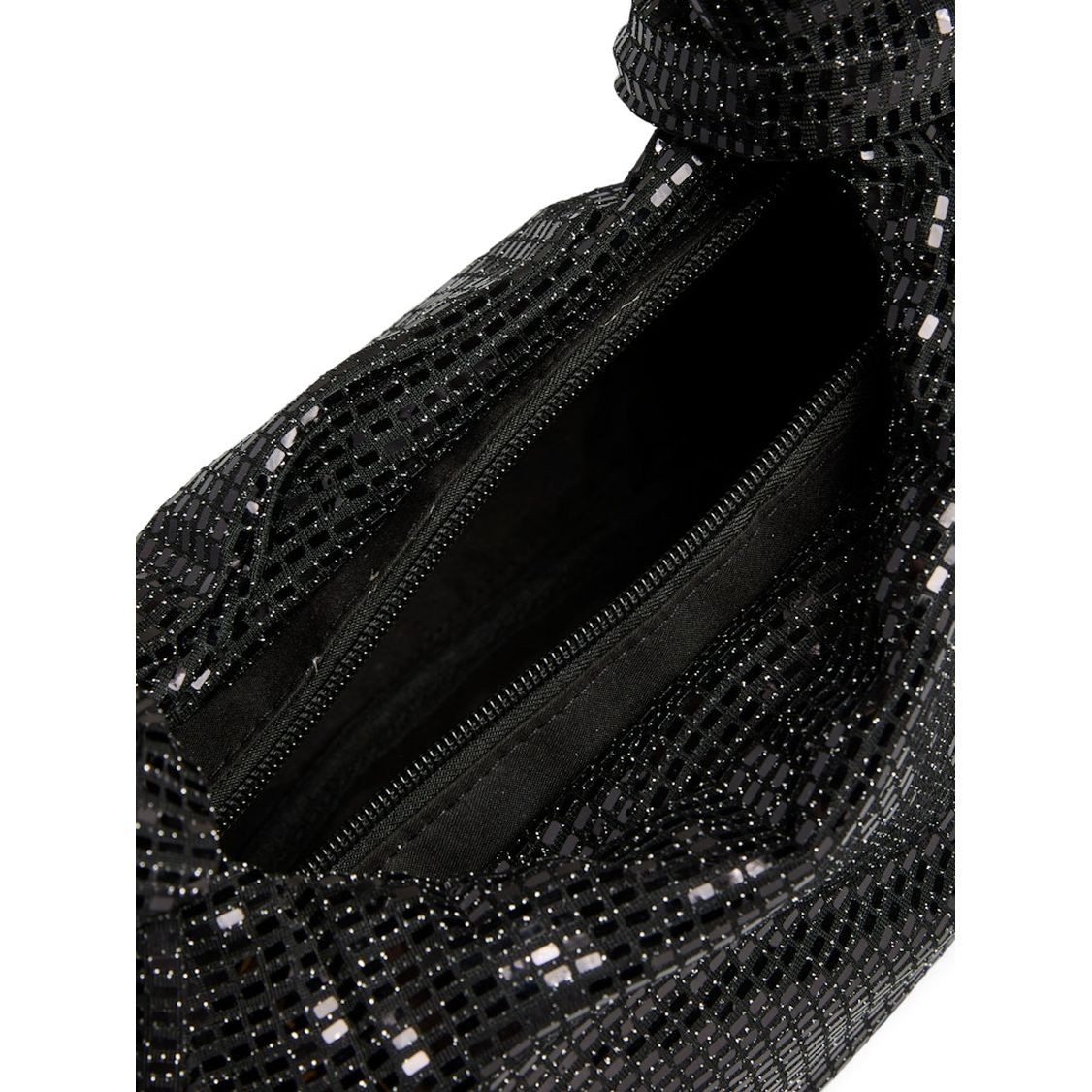 PIECES Rankinė per petį moterims, Juoda, Nitter sequins shoulder bag 4