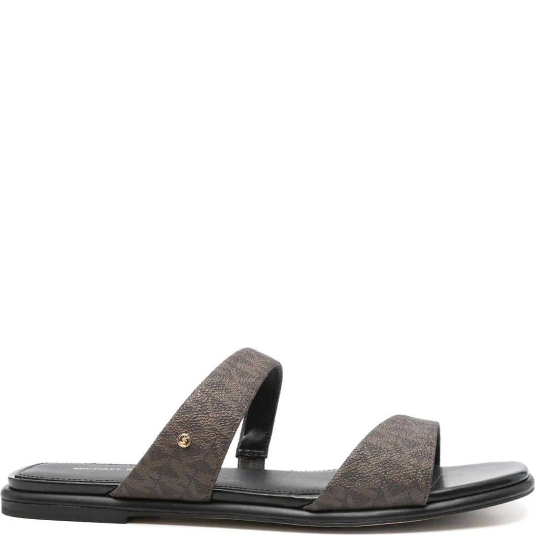 MICHAEL KORS Basutės moterims, Ruda, Jaida flat sandal 1