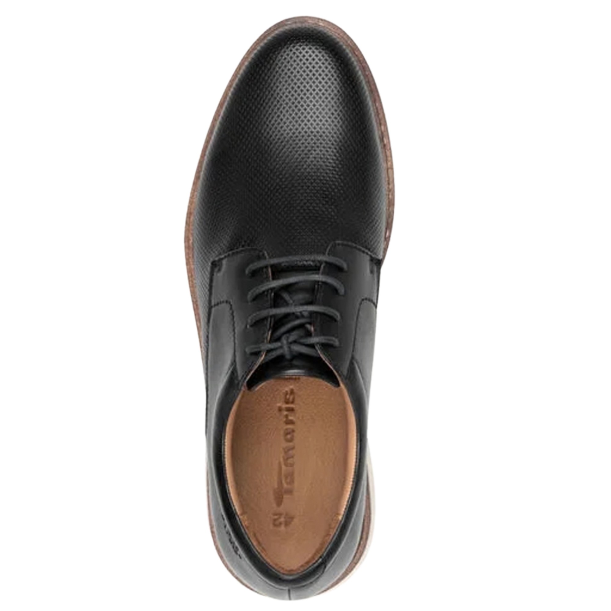 TAMARIS Klasikiniai batai vyrams, Juoda, Formal 3