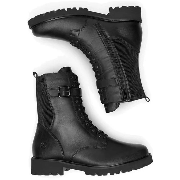 REMONTE Aulinukai moterims, Juoda, Ladies mid height boots 4