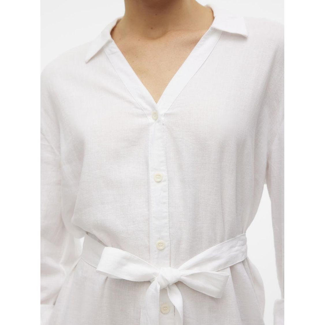 VERO MODA Marškiniai moterims, Balta, Vmlinn shirts 6