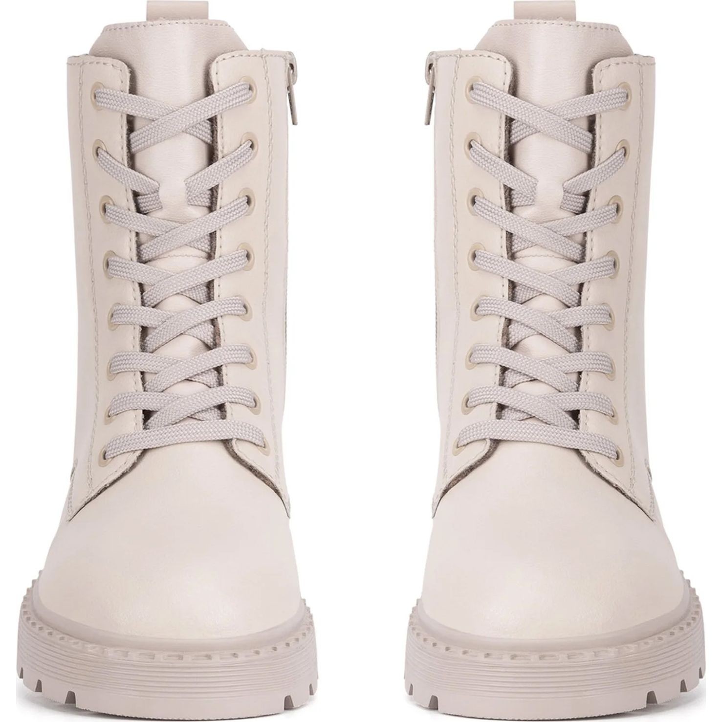 RIEKER Aulinukai moterims, Smėlio, Ladies mid height boots 5