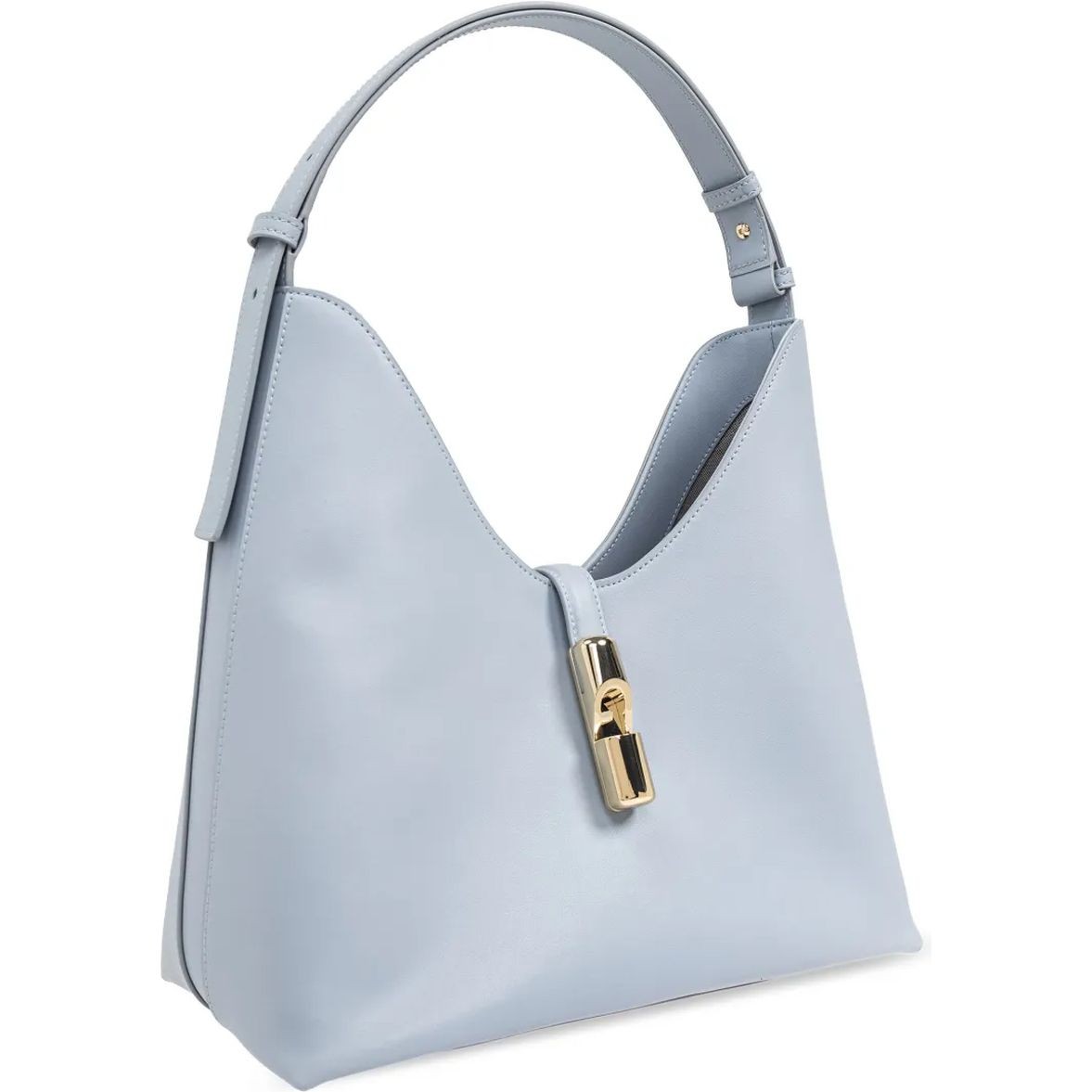 FURLA Pirkinių krepšys moterims, Pilka, Furla goccia m hobo 3