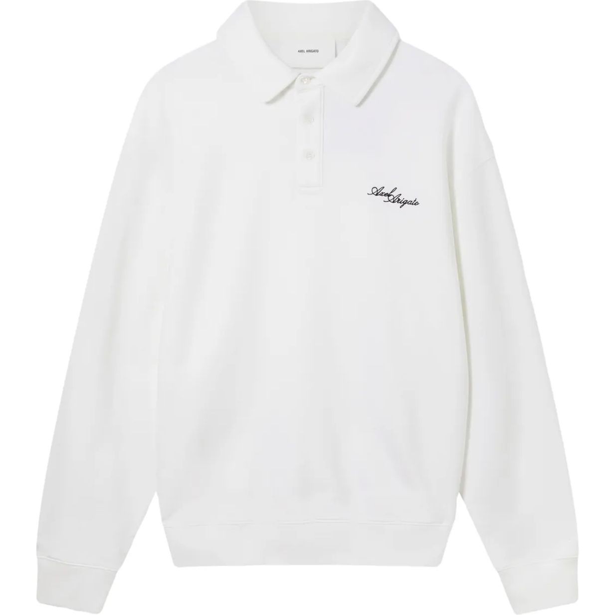 AXEL ARIGATO Sportinis nertinis vyrams, Balta, Base polo sweatshirt