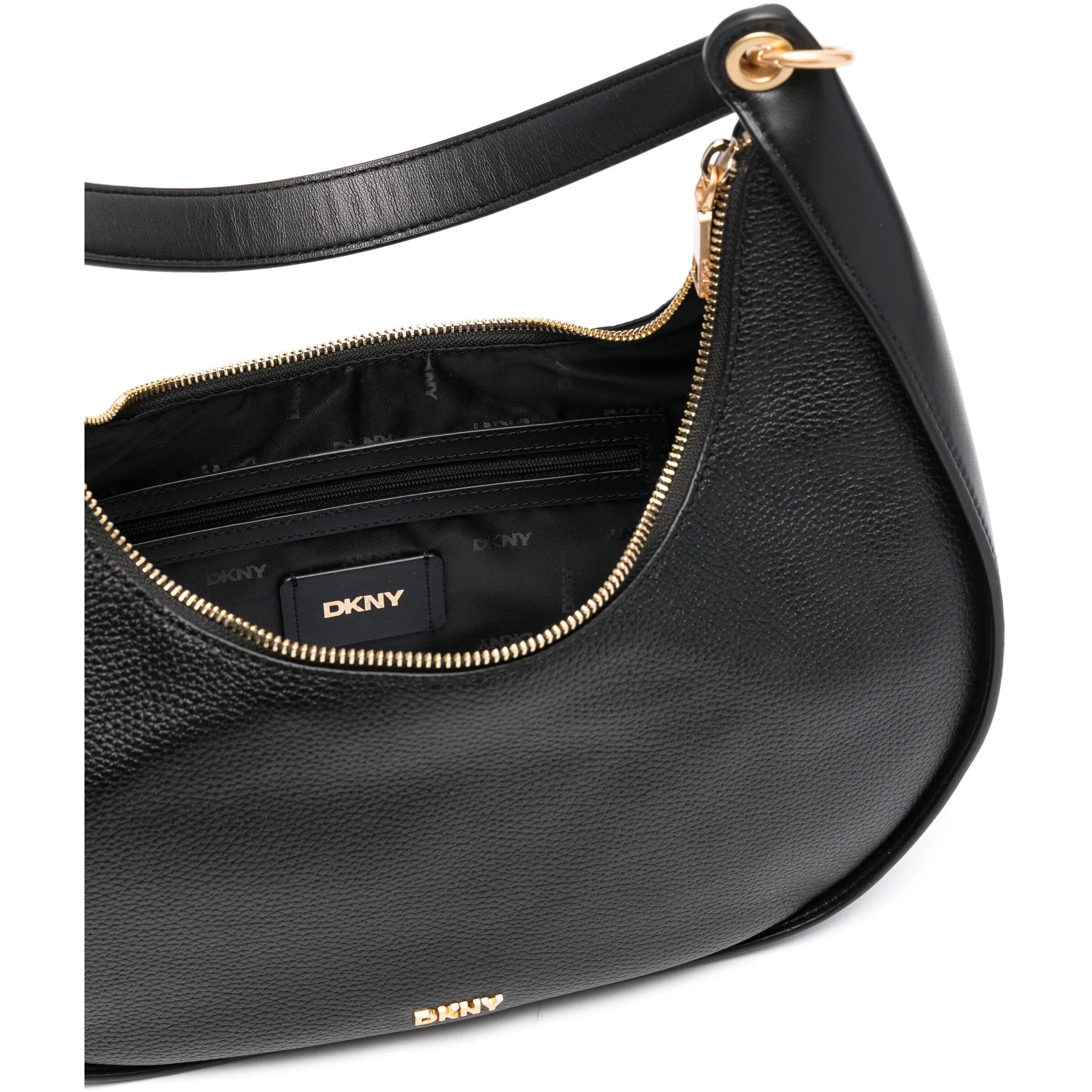 DKNY Rankinė per petį moterims, Juoda, Abby lg hobo 4