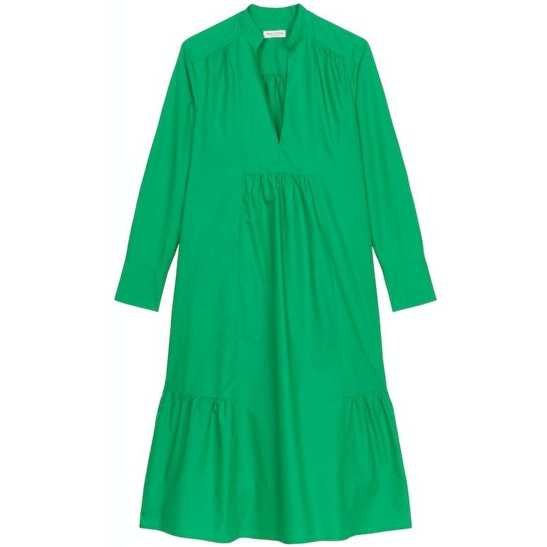 MARC O'POLO Midi suknelė moterims, Žalia