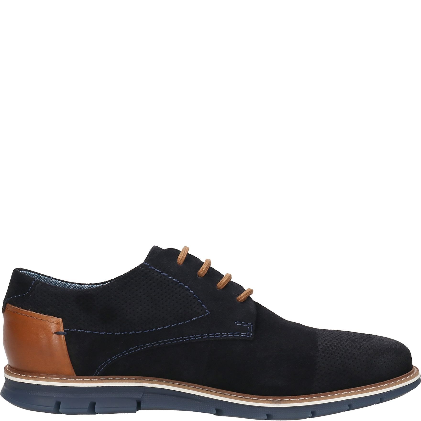 BUGATTI Laisvalaikio bateliai vyrams, Mėlyna, Simone leisure 4