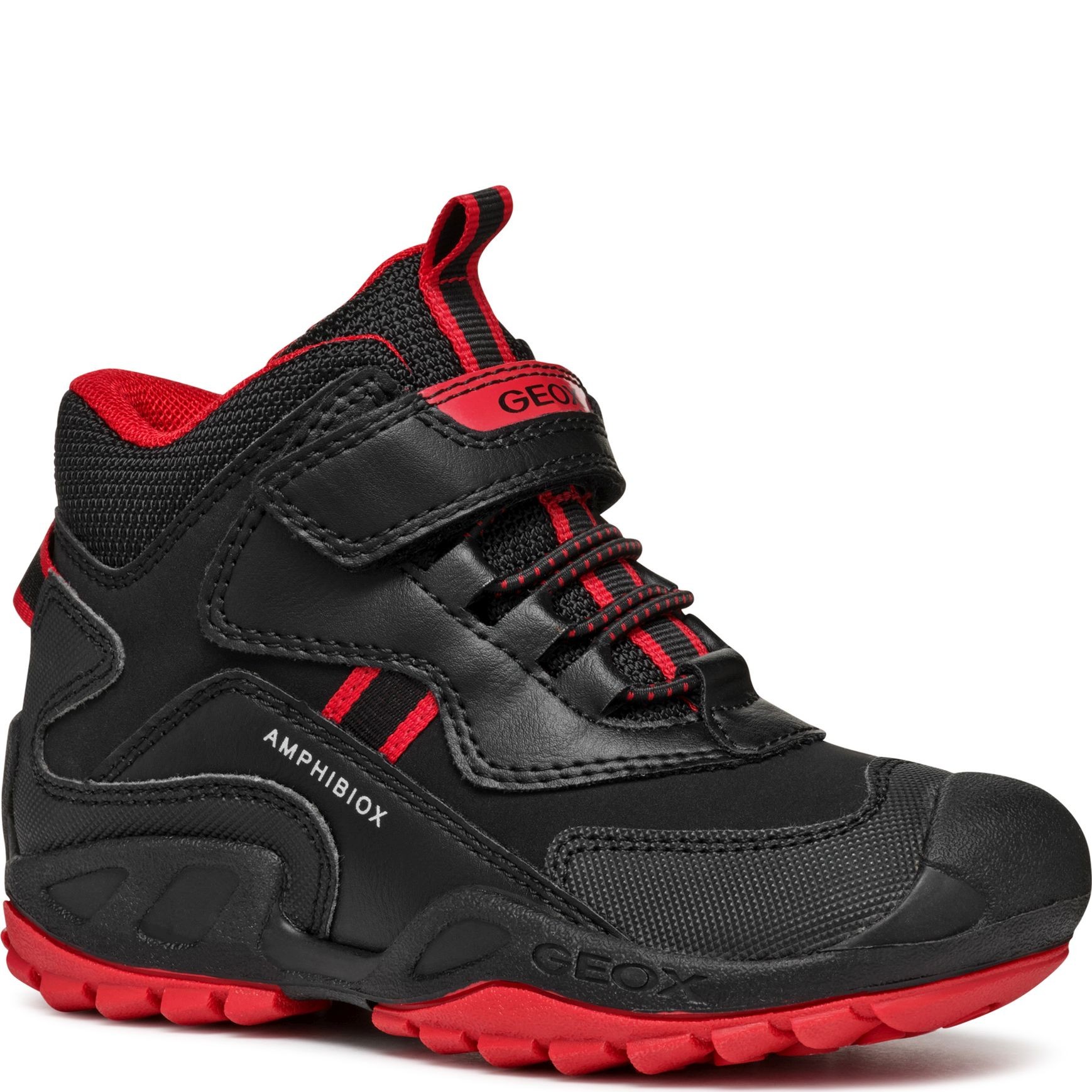 GEOX Aulinukai berniukams, Juoda, New savage booties 1