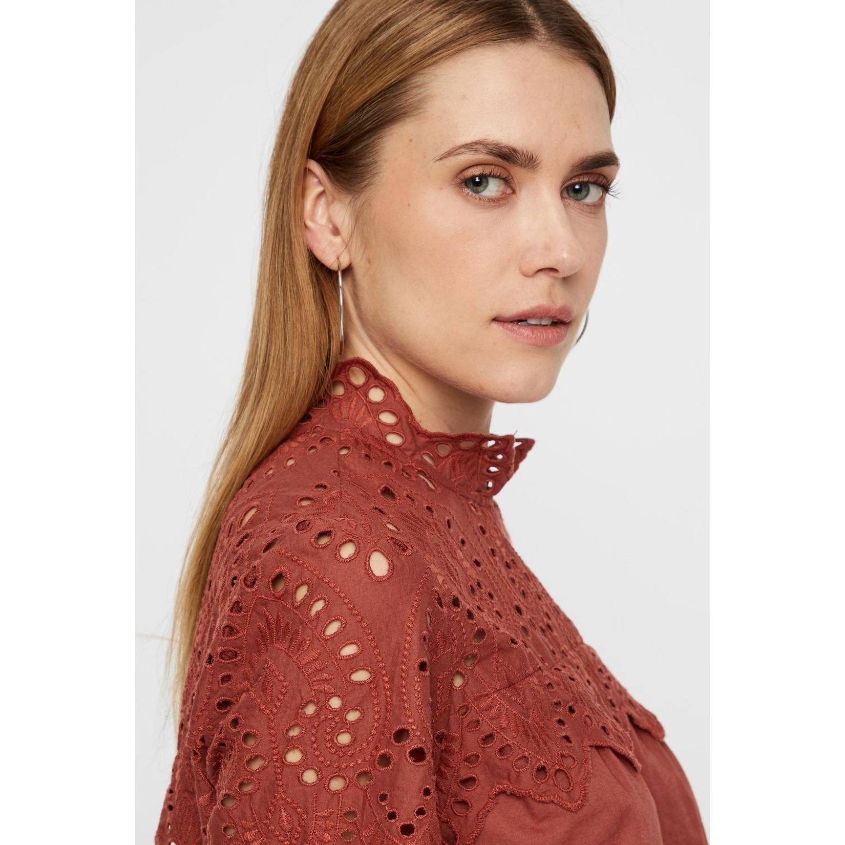 VERO MODA Palaidinės moterims, Ruda, VMVAY SS HIGHNEC 5