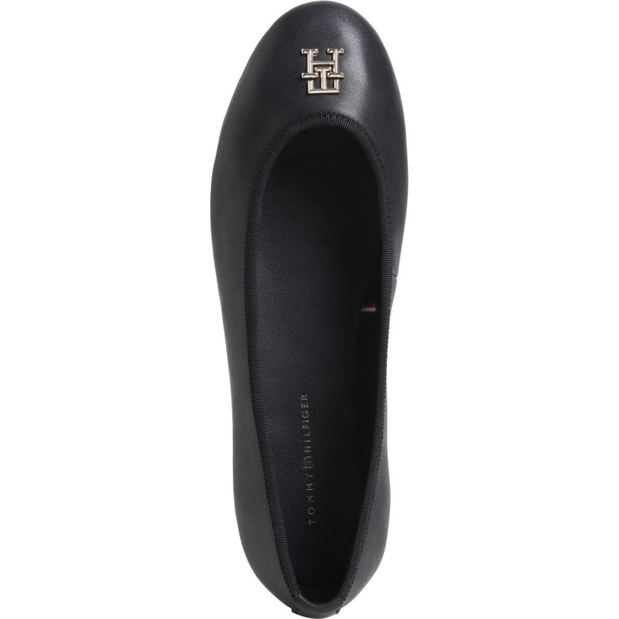 TOMMY HILFIGER Balerinos moterims, Juoda, Ballerina 3