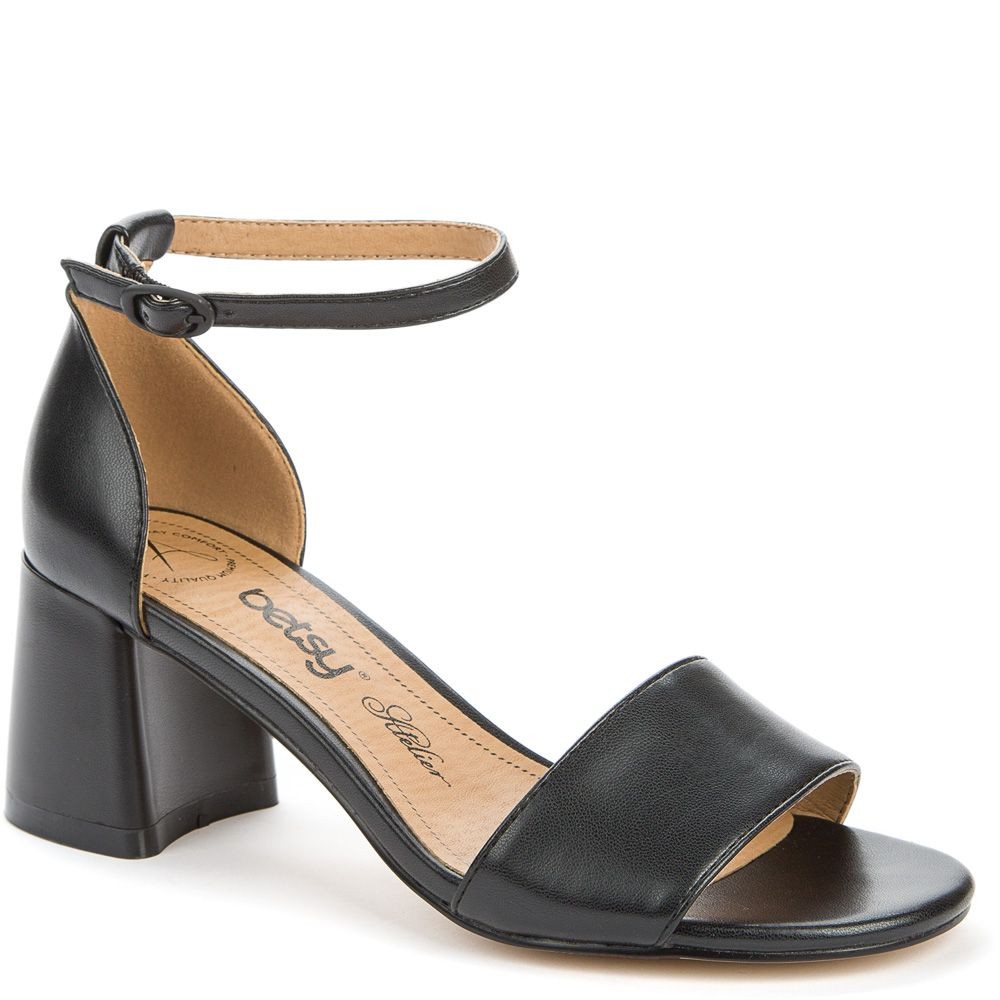 BETSY Basutės moterims, Juoda, SANDALS