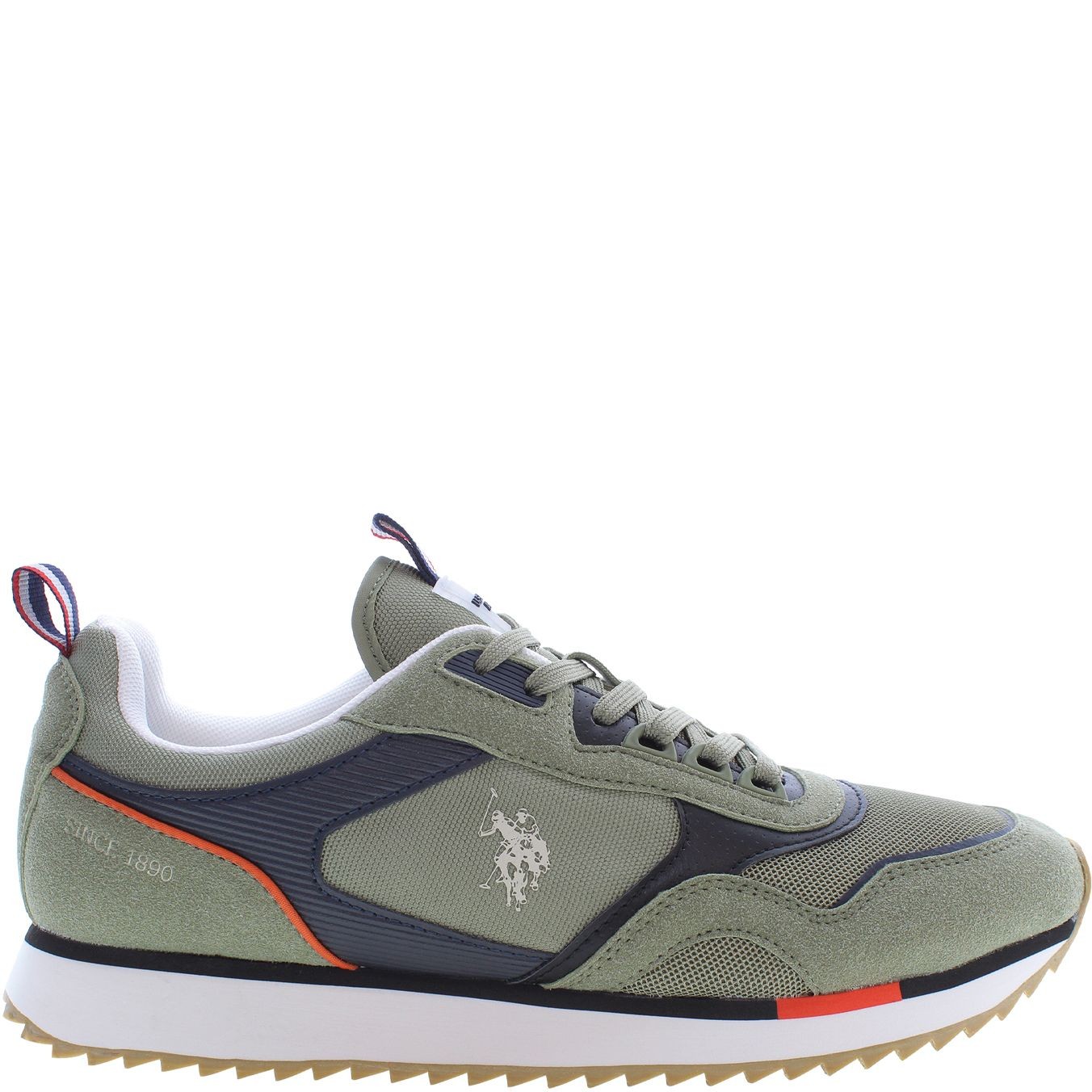 U.S.POLO Sportiniai bateliai vyrams, Žalia, SPORT SHOE 2