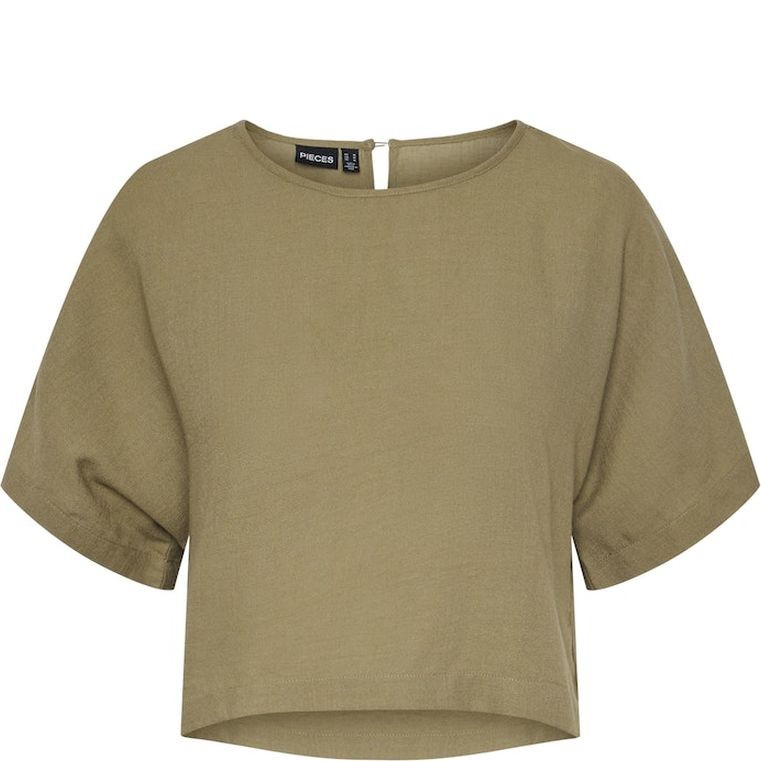 PIECES Palaidinės moterims, Žalia, Pcmaddie tops 1