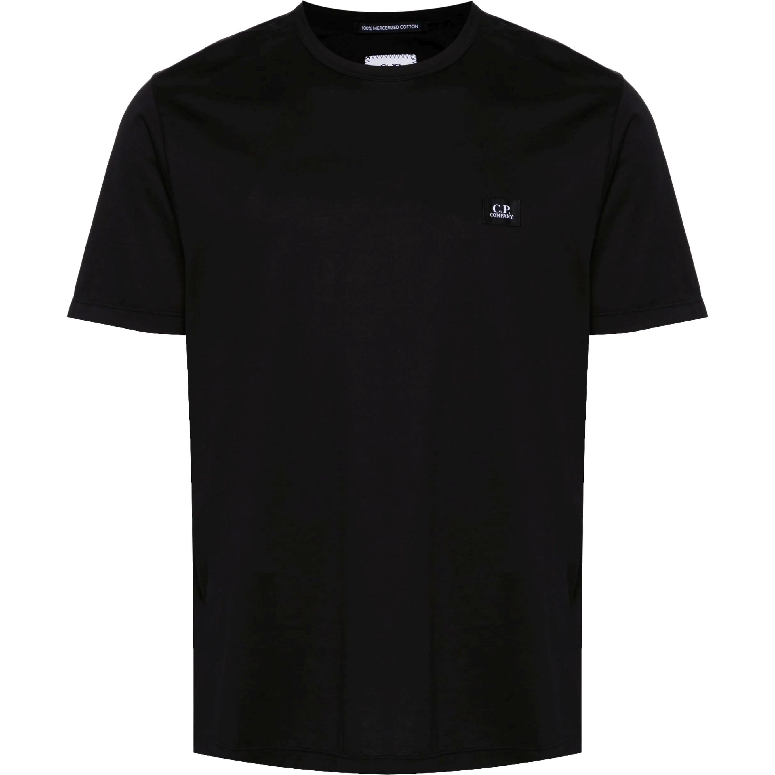 C.P. COMPANY Marškinėliai trump. rankovėmis vyrams, Juoda, T shirts short sleeve