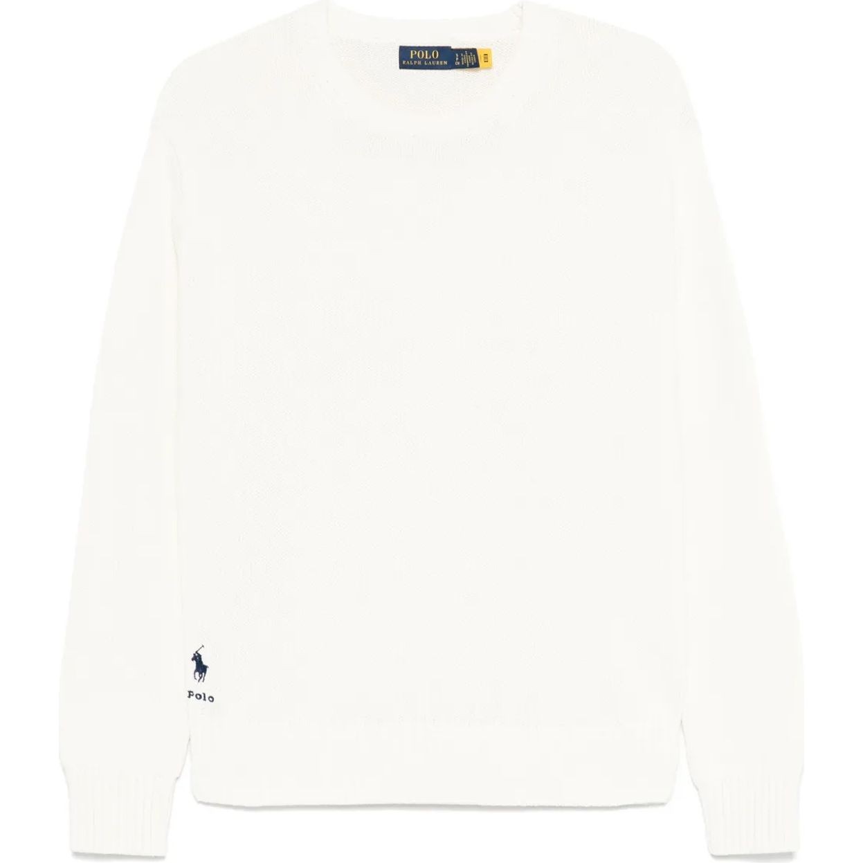 POLO RALPH LAUREN Megztinis moterims, Smėlio, Long sleeve-pullover