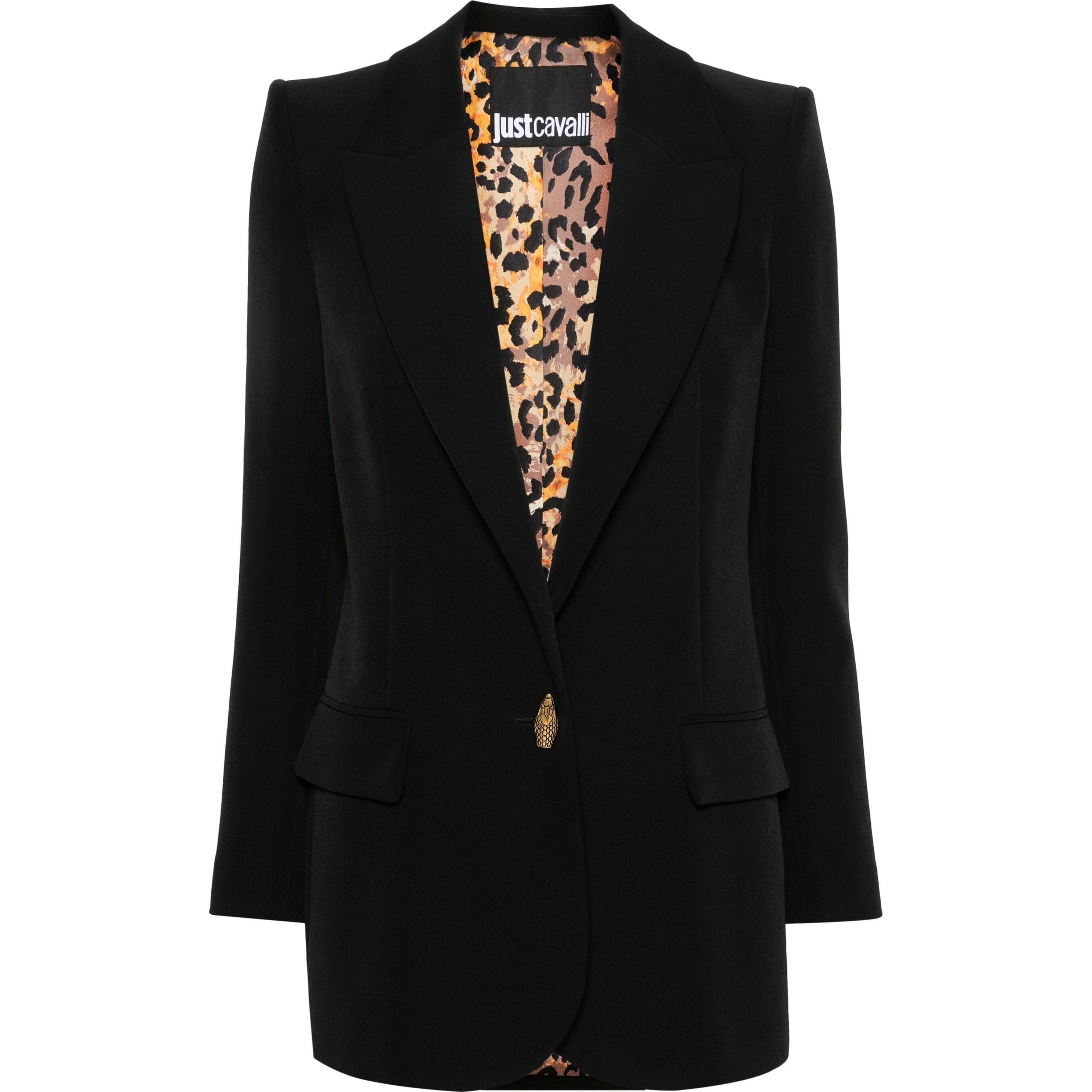 JUST CAVALI Švarkas moterims, Juoda, Blazers