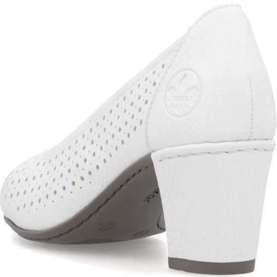 RIEKER Aukštakulniai moterims, Balta, Pumps 4