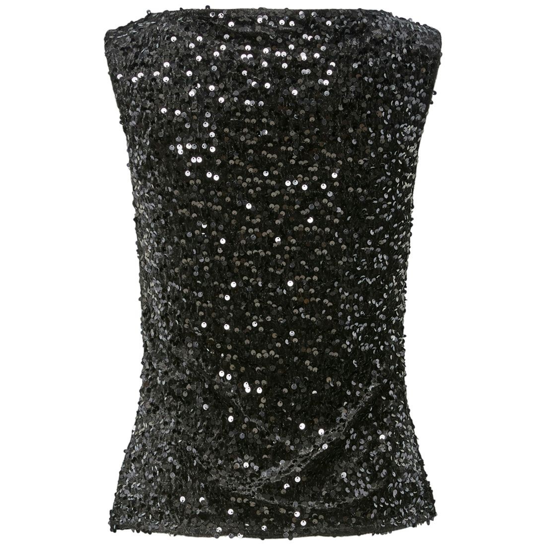 PIECES Palaidinės moterims, Juoda, Kam tank top 2