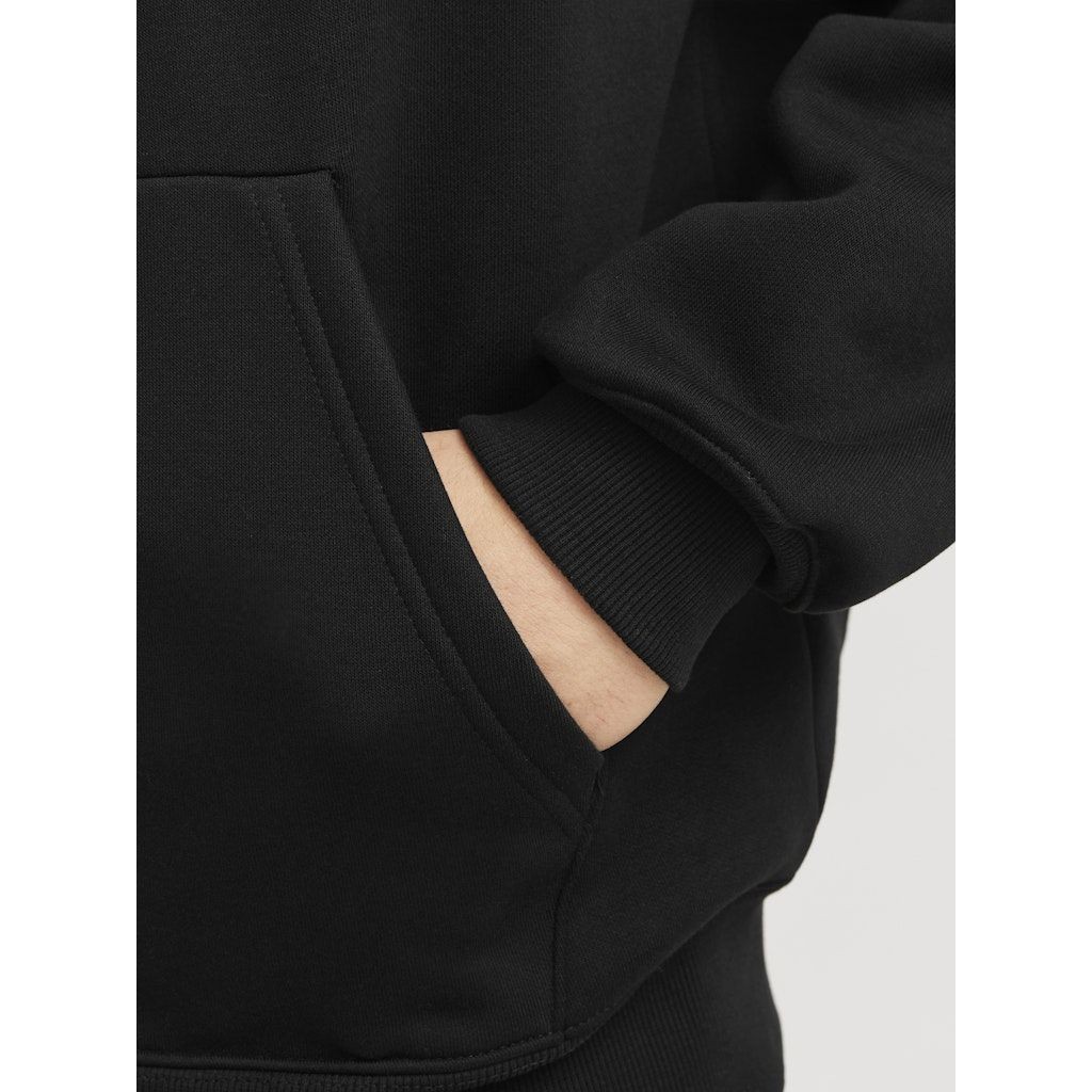 JACK & JONES Džemperis vyrams, Juoda, Urban edge sweat zip hood 7